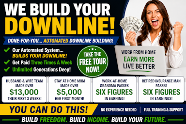 We Build Your Downline